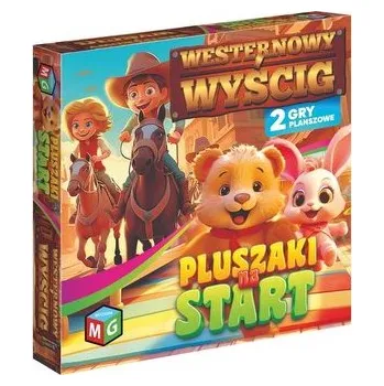 Desková hra Pluszaki na start/Westernowy wyścig 2w1