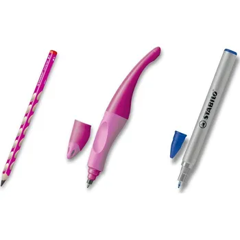 Výtvarná sada Sada psacích potřeb STABILO pro praváky - růžová