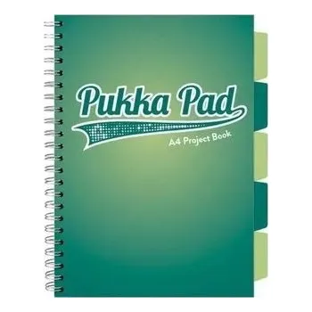 Project Book Dark A4/100K kratka turkusowy (3szt)