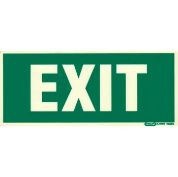 Značení Exit (FL samolepka 200x87 mm)