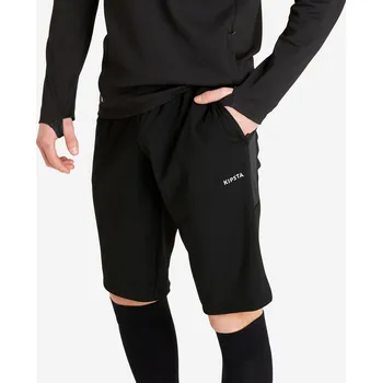 Pánské kraťasy KIPSTA Dlouhé kraťasy Viralto Club černo-šedé XS ČERNÁ|ŠEDÁ