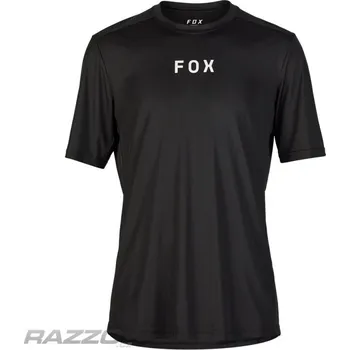 cyklistický dres MTB dres FOX Ranger SS Jersey Moth Black 2024 XL
