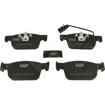 Brzdová destička Sada brzdových destiček, kotoučová brzda HART 253 772