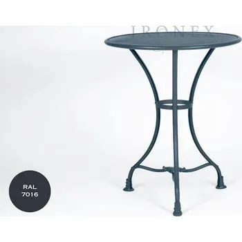 Zahradní stůl Kovový stůl Arras Bistro Table T1 Barva: Nic, Galvanizace: Anthracite Grey - RAL 7016