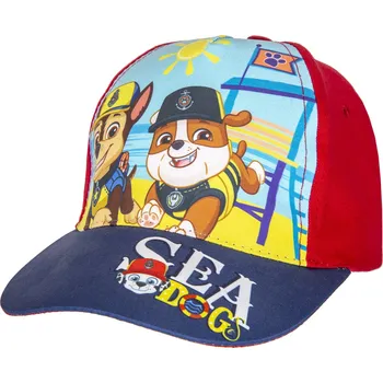 Kšiltovka Paw Patrol - Tlapková patrola -Licence Chlapecká kšiltovka - Paw Patrol 52391433, červená Barva: Červená, Velikost: velikost 52