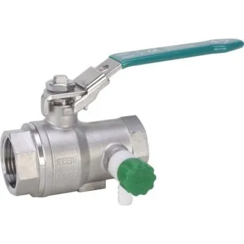 Vodovodní kohout Kohout kulový, 2-dílný, DVGW-W, s vypouštěním: 5/4"