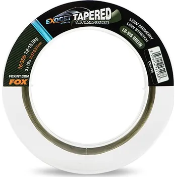 FOX Ujímaný Šokový Vlasec EXOCET PRO TAPERED LEADER Varianta:: FOX ujímaný vlasec tapered leaders x 3 16-35LB 0.37- 0.57mm
