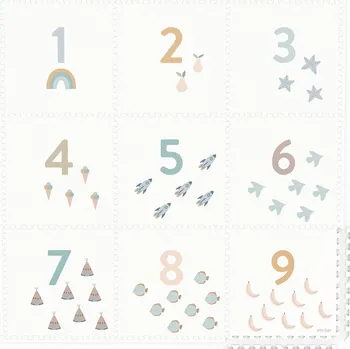 Hrací deka Play&Go Tiloo EEVAA podložka na hraní Numbers