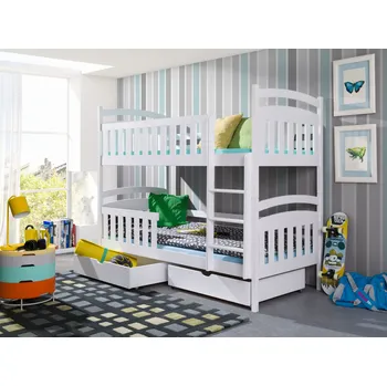 Dětská postel Patrová postel pro 2 osoby Tomek s úložným prostorem