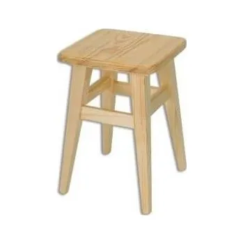 Jídelní židle Dřevěný taburet BM248 borovice masiv