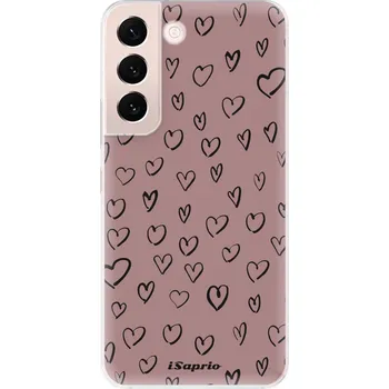 Odolné silikonové pouzdro iSaprio - Heart Dark - Samsung Galaxy S22 5G
