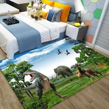 Koberec Dětský koberec dinosaurus do dětského pokoje - 8,40 x 120 cm 16 x 47 palců
