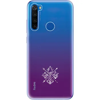 Telefonní příslušenství Odolné silikonové pouzdro iSaprio - čiré - Elements - Xiaomi Redmi Note 8T