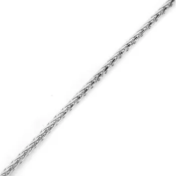 Řetízek Zlatý řetízek z bílého zlata