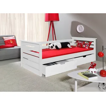 Postel Kalina s úložným prostorem borovice masiv