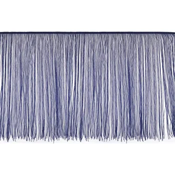 Třásně šíře 50 cm METRÁŽ - 6 modrá tmavá