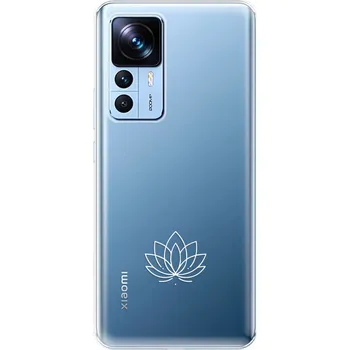 Pouzdro na mobilní telefon Odolné silikonové pouzdro iSaprio - čiré - Lotos - Xiaomi 12T / 12T Pro