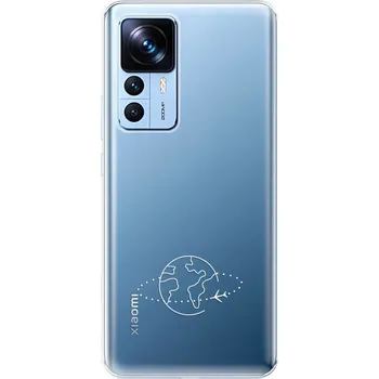 Odolné silikonové pouzdro iSaprio - čiré - Travel - Xiaomi 12T / 12T Pro