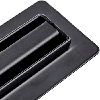 BPS-koupelny Sprchový odtokový žlab DL03 HYD-2608 100 cm, černý