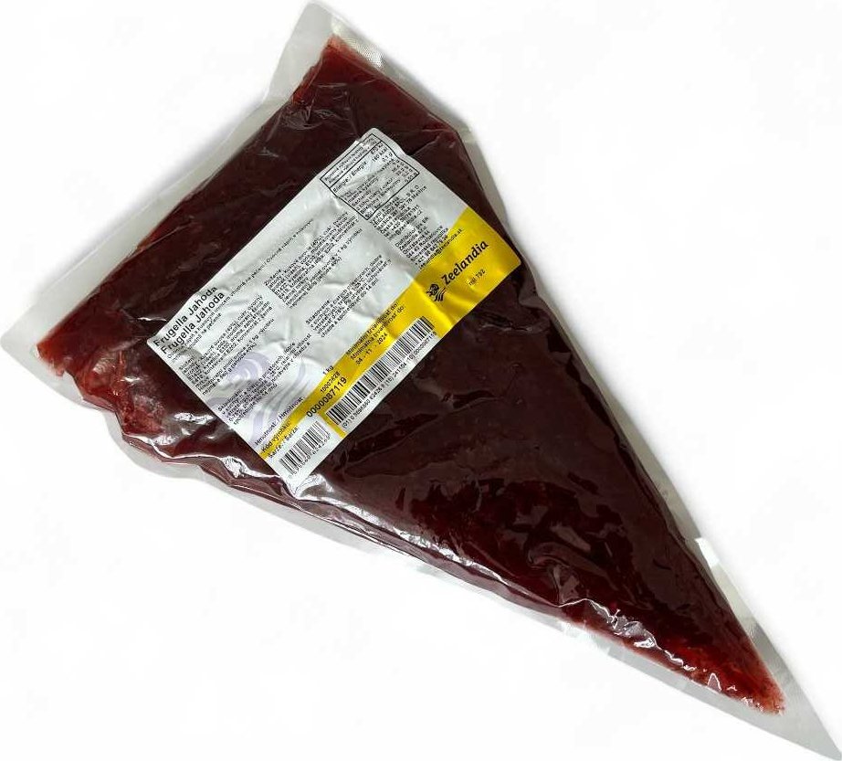 Zeelandia Ovocný gel Frugella jahoda 1kg