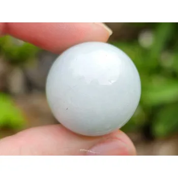 Přírodní kámen Akvamarín koule 22mm z Afgánistánu 16,4g