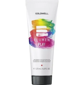 Kosmetika Goldwell Elumen PlayPolopermanentní barva na vlasy bez obsahu oxidantů Blue@Blue 120 ml (4&nbsp;383,00 Kč / 1 l)