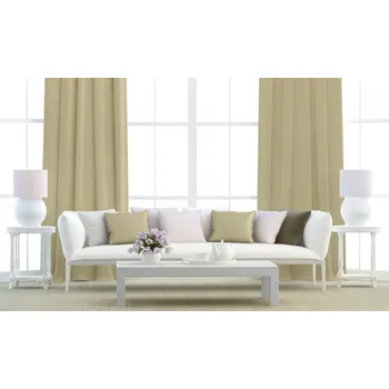 Dekorační látka Blackout písková bez obšití 150