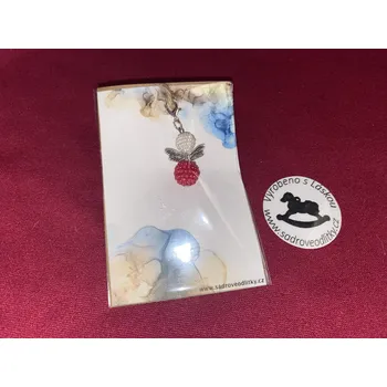 HandMade by VeJa Dárková karta - Prázdný s přívěškem