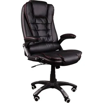 Polohovatelná kancelářská židle v černé barvě