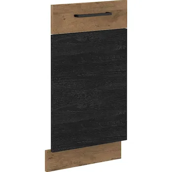 Kuchyňská skříňka Stolarz Lempert Dvířka na myčku ZM 713 x 446 - VIGO DARK WOOD
