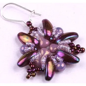 Korálek Náušnice Orestia č. 892 - stavebnice