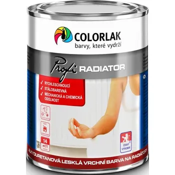 Lak na dřevo Colorlak PROFI RADIATOR S2222 Barva: bílá C1000, Balení: 3,5 l