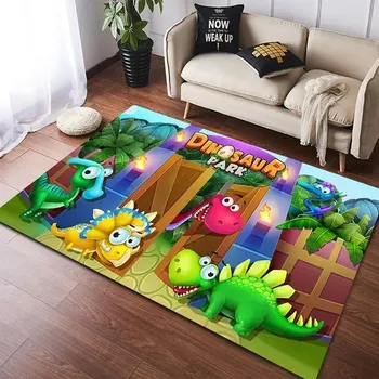 Koberec Dětský koberec dinosaurus do dětského pokoje - 7,100 x 120 cm 39 x 47 palců