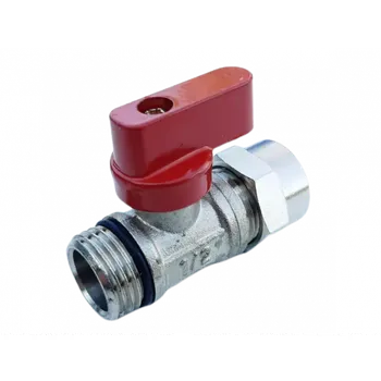 rozdělovač topení Melscher KULOVÝ KOHOUT, ROZ. 1/2 M - ALPEX 16 (Melscher BV3208R-12)