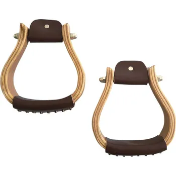 Dřevěné westernové třmeny POOL'S 3"