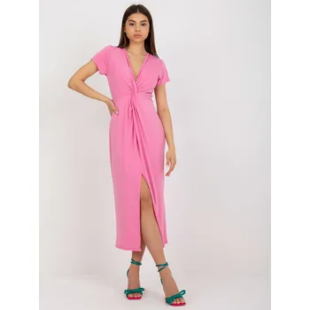 Dámské šaty Letní šaty DHJ-SK-17302.39X růžové uni