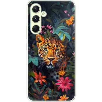 Pouzdro na mobilní telefon Odolné silikonové pouzdro iSaprio - Flower Jaguar - Samsung Galaxy A54 5G
