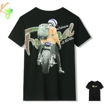 Chlapecké tričko kr.r. Kugo FB3814 tmavě modré