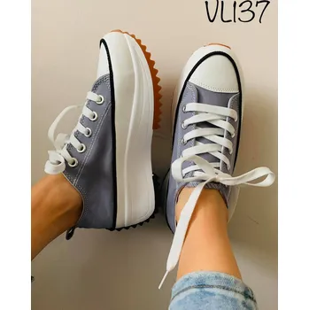 Dámské tenisky Platformové tenisky VL137 -džinsové, VELIKOST 39