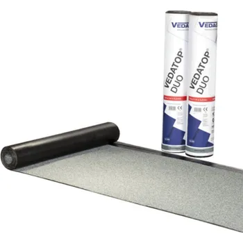 Hydroizolace Icopal Vedag Modifikovaný asfaltový pás VEDAG Vedatop DUO dolomitově šedý 5,2 mm 5 m2/role