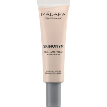 Přípravek na tvář MADARA Make-up Make-up-oblicejeSkinonymSemi-Matte Peptid 025 Linen 30 ml (21&nbsp;900,00 Kč / 1 l)