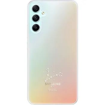 Telefonní příslušenství Odolné silikonové pouzdro iSaprio - čiré - Ryby - Samsung Galaxy A34 5G