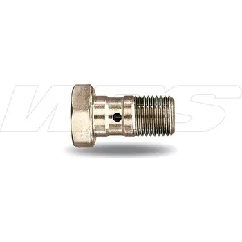 Přislušenství brzdového systému Průtokový šroub BREMBO RACING pro brzdové pumpy BREMBO; závit M10 x 1 mm