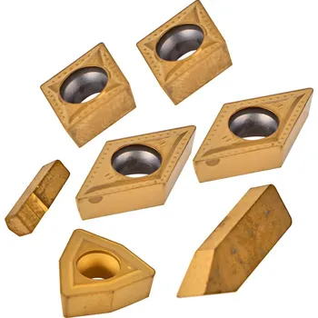 Příslušenstí k soustruhu DEMA Plátky do soustružnických nožů na kov, 7-dílná sada