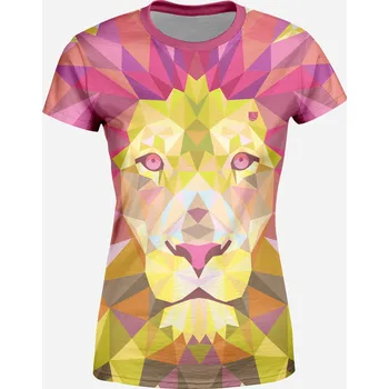 UTOPY Dámské sportovní tričko Happy Lion Velikost: 4XL