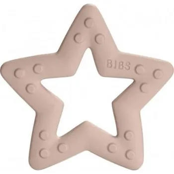 Bibs Silikonové kousátko Baby Bitie Star-blush