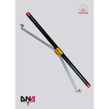 DNA RACING carbon zadní vzpěra s tie rods kit pro TOYOTA YARIS GR (2020 - )