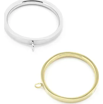 Materiál na výrobu šperku Komponent pro prstýnky s kroužkem - 1ks - 6/ 52-53 / Nerez RL