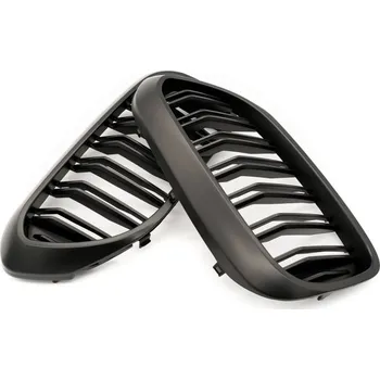 Tuning Maska chladiče BMW 5 G30 dual černý mat