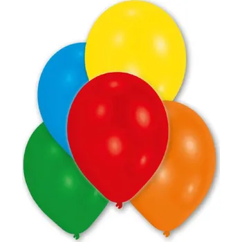 Balónek Amscan Výhodné balení 25ks kulatý latexový balónek 27,5cm - Metalický mix